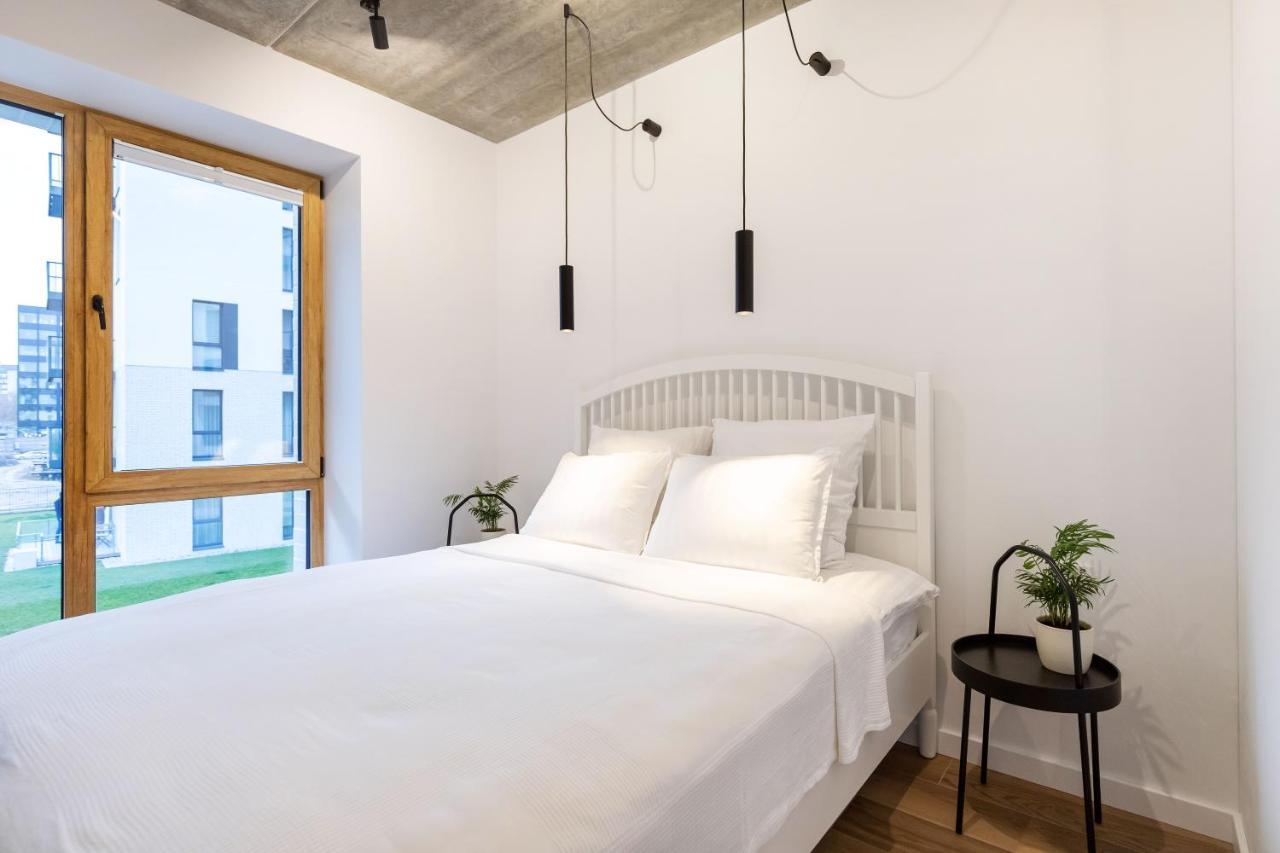 City Center Sanctuary Modern Business-Class Studio With Free Parking In The Heart Of วิลนีอุส ภายนอก รูปภาพ