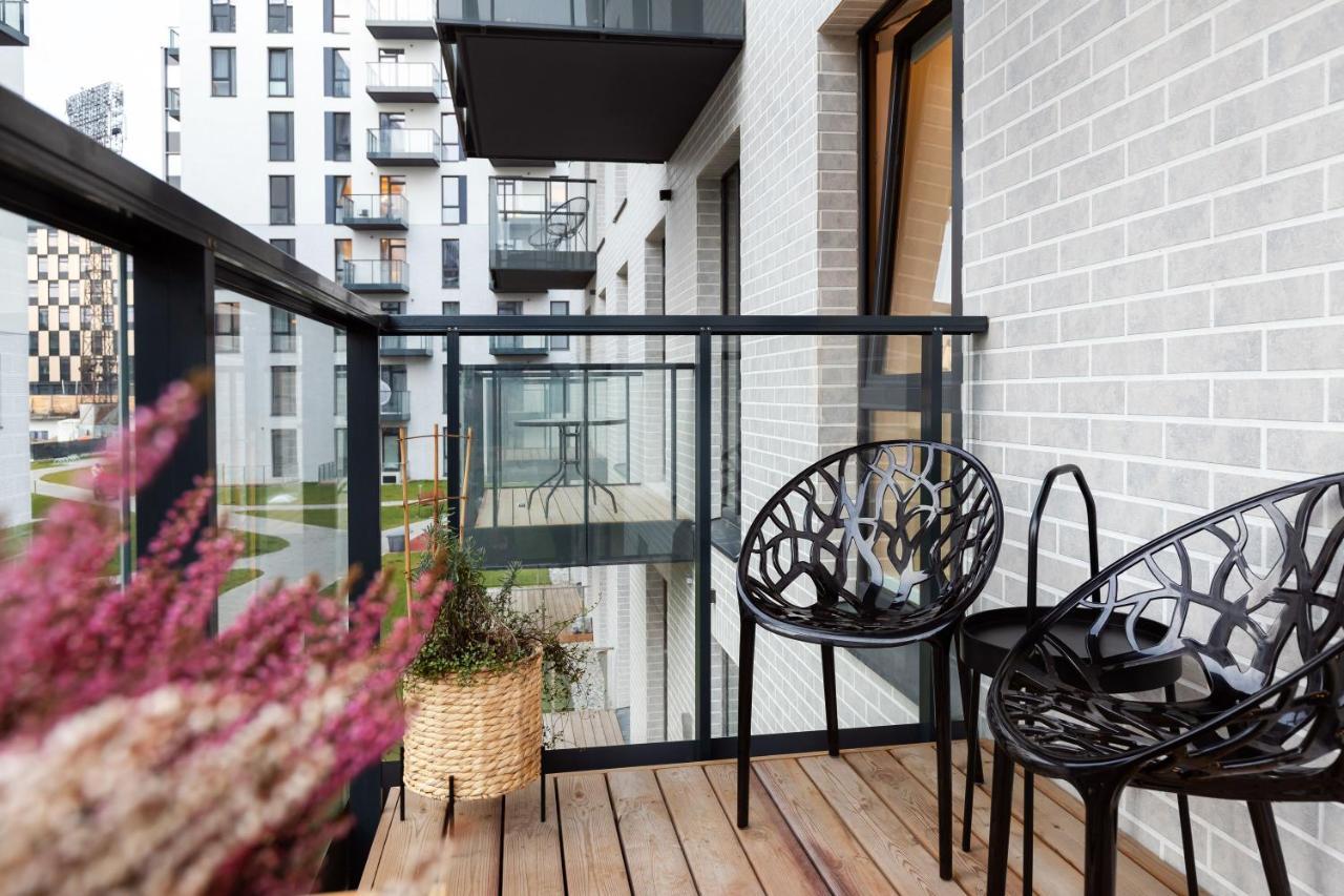 City Center Sanctuary Modern Business-Class Studio With Free Parking In The Heart Of วิลนีอุส ภายนอก รูปภาพ
